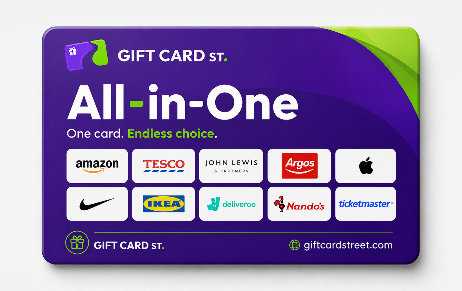 Gift Card Street All-in-One Gift Card